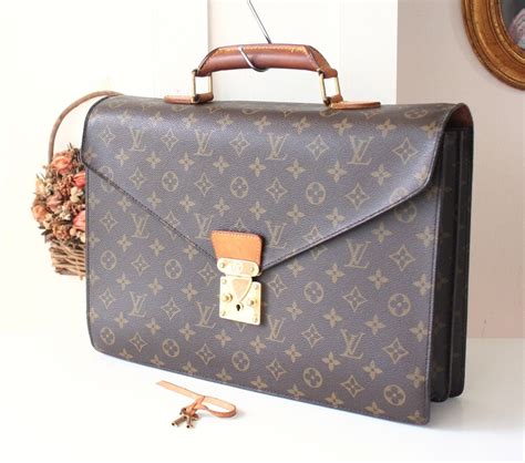 louis vuitton attache case|Louis Vuitton briefcase.